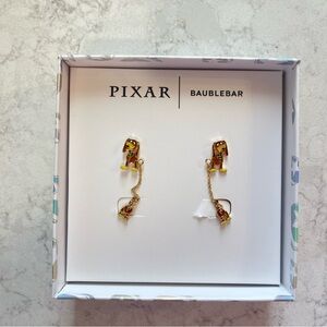 BaubleBar x Disney Pixar Slinky Dog Gold Earrings